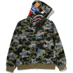 Bape Shark Hoodie Purple Camo