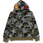 Bape Shark Hoodie Purple Camo