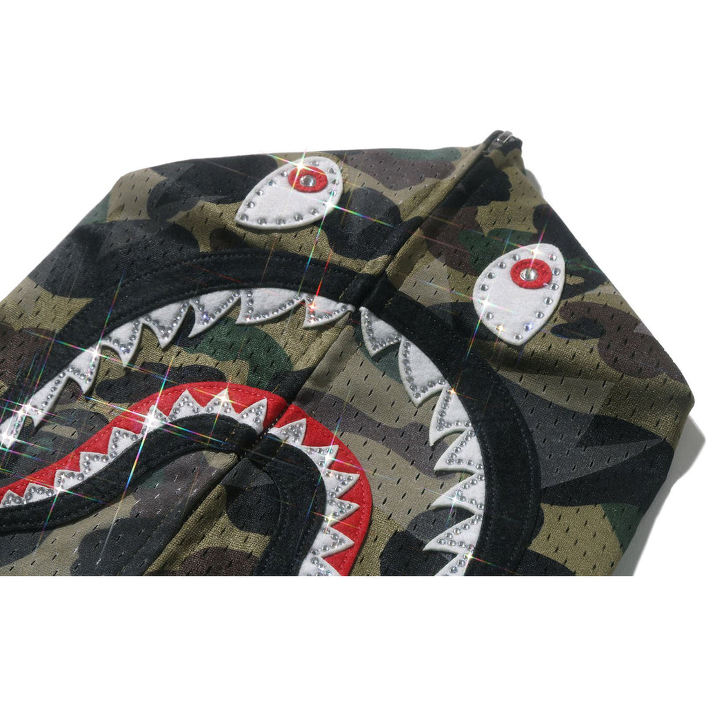 Bape Shark Hoodie Purple Camo