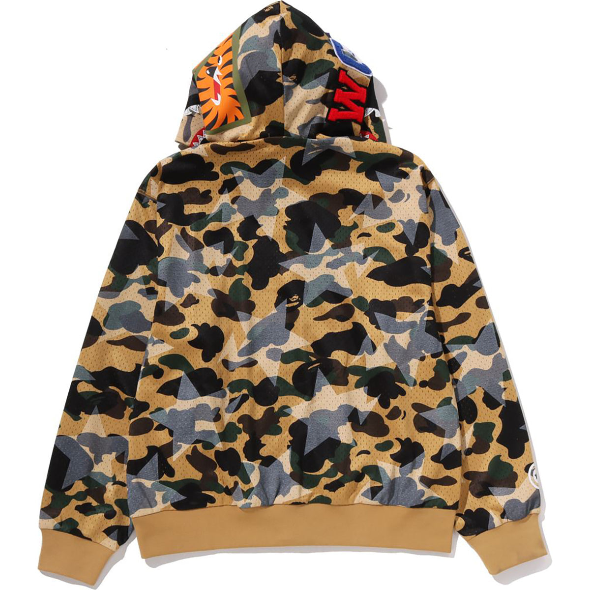 Bape Shark Hoodie Purple Camo