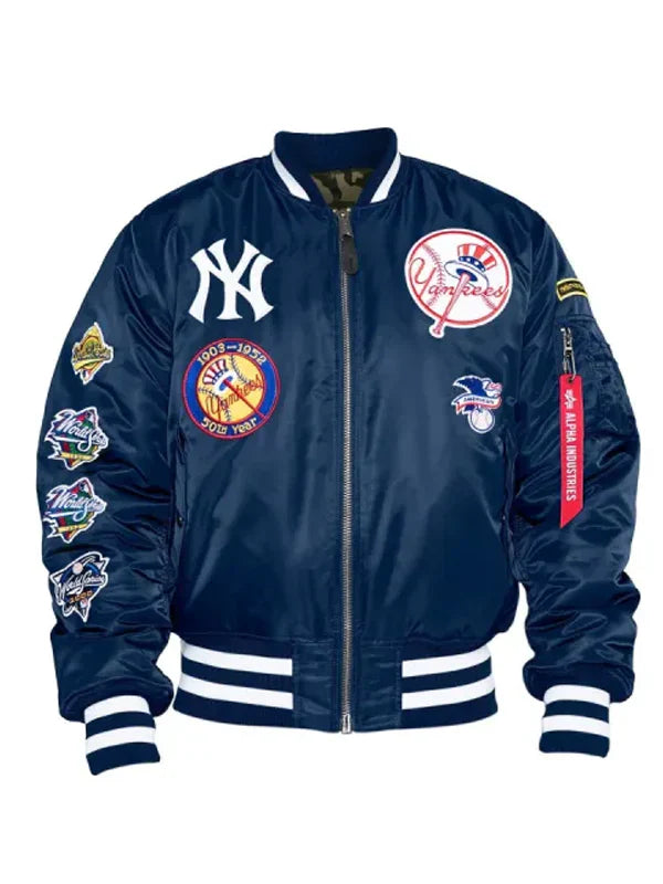 New York Yankees Alpha Industries MA-1 Bomber Jacket Sale