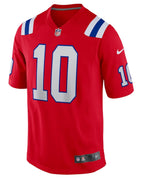Drake-Maye-Red-New-England-Patriots-Jersey