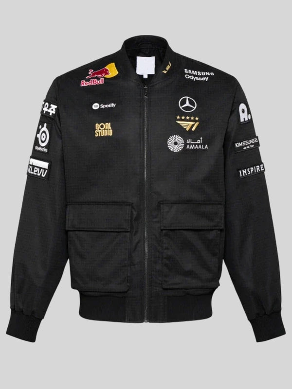 2025 T1 Worlds Uniform Black Jacket