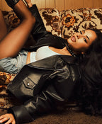 Boots Campaign Becky G Leather Jacket