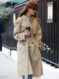 LFW 2026 Daisy Edgar-Jones Trench Coat