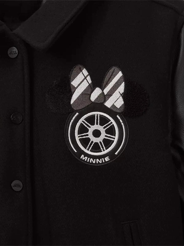 Disney x Formula 1 Minnie Mouse Varsity Jacket