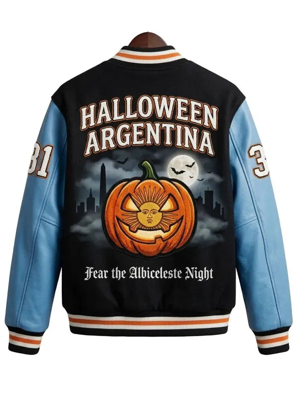 Halloween 2026 Argentina Varsity Jacket