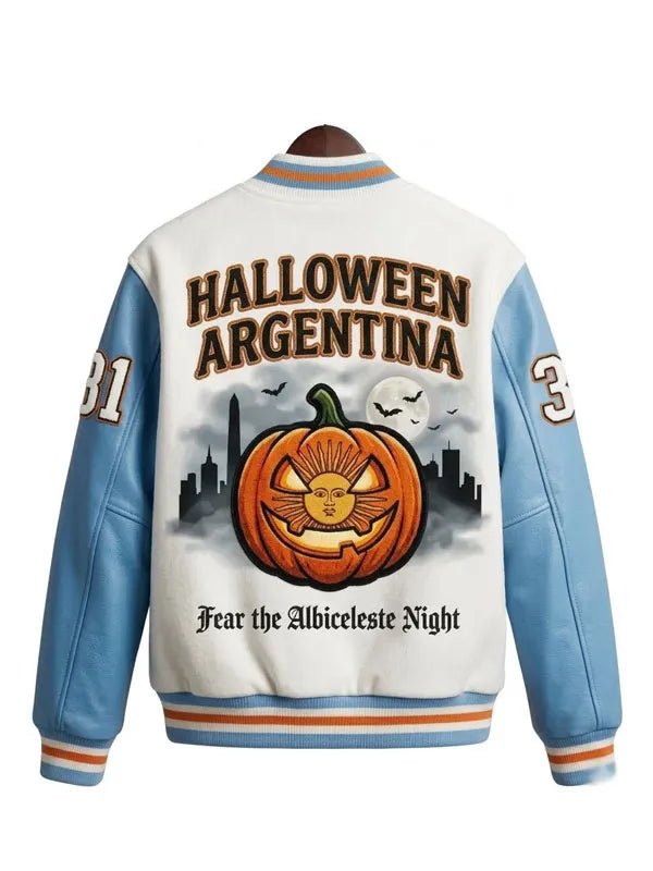 Halloween 2026 Argentina Varsity Jacket