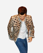 Harry Styles NYC 2026 Leopard Jacket
