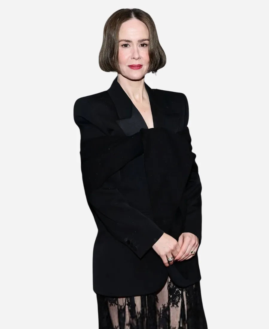 Sarah Paulson NYC 2026 Blazer