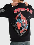 Spider-Man 2026 Black Track Jacket