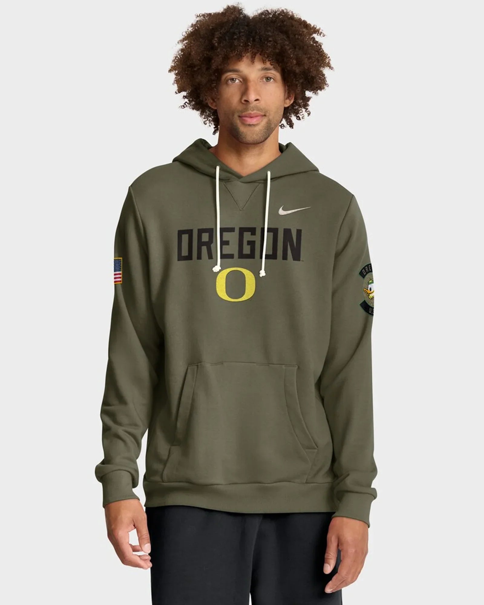 Oregon-Ducks-2025 Military-Appreciation-Hoodie