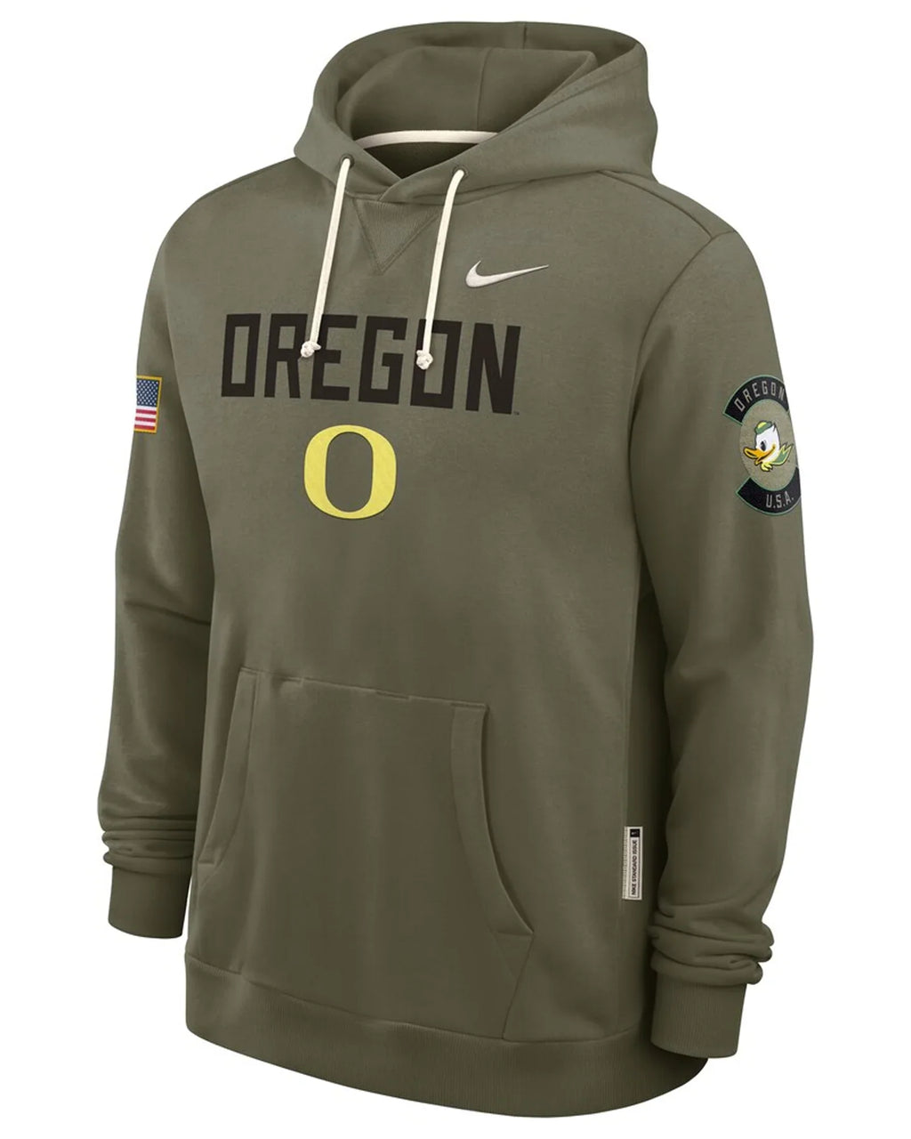 Oregon-Ducks-2025 Military-Hoodie