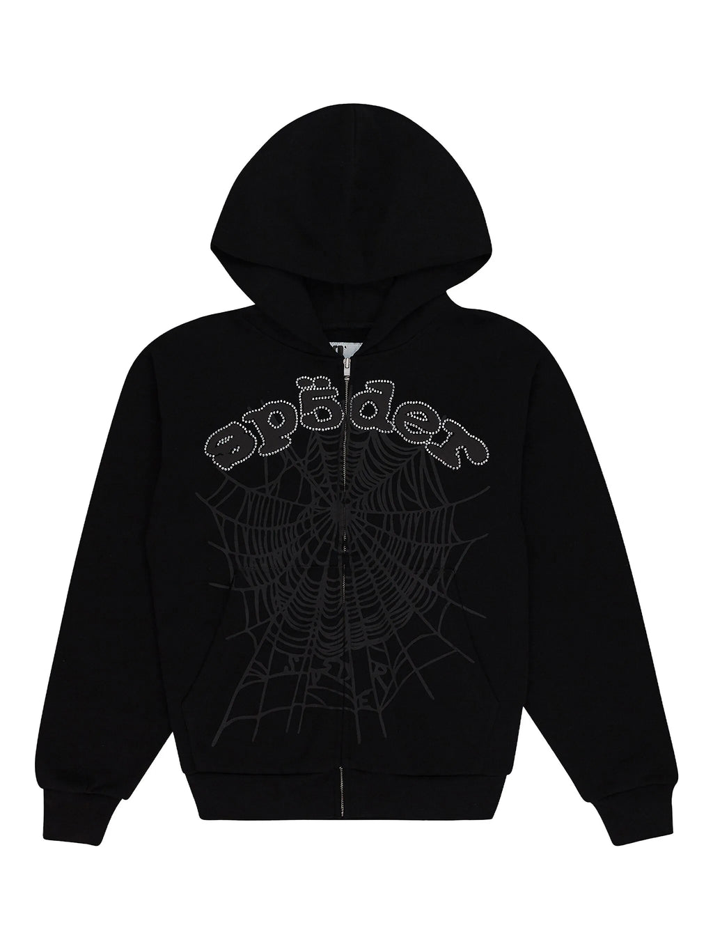 Sp5der Rhinestone Hoodie