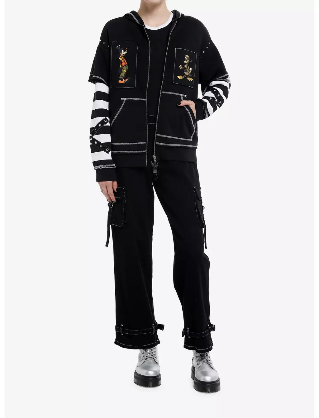 Kingdom Hearts Roxas Hoodie Hot Topic