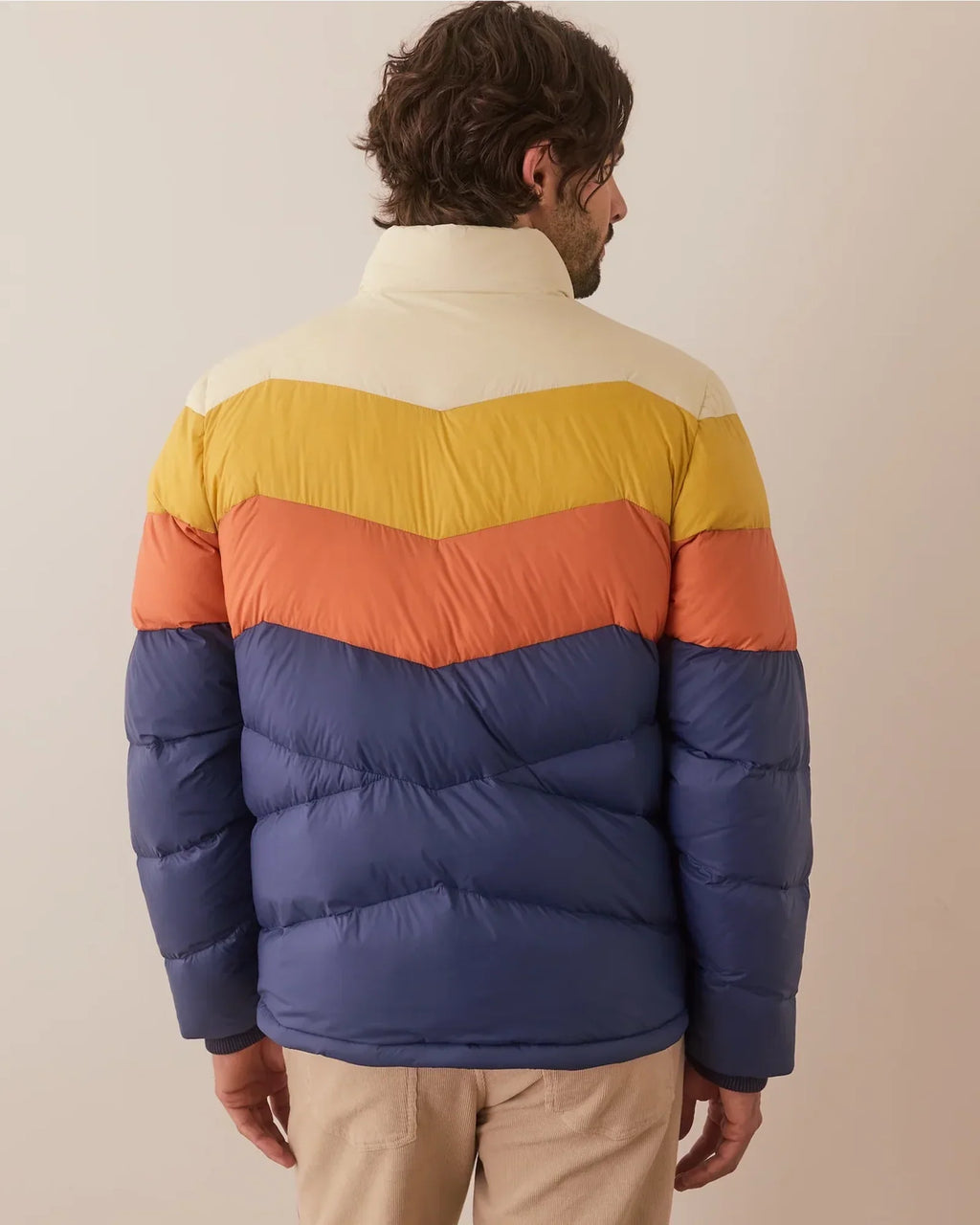 Colorblock-Puffer-Jacket