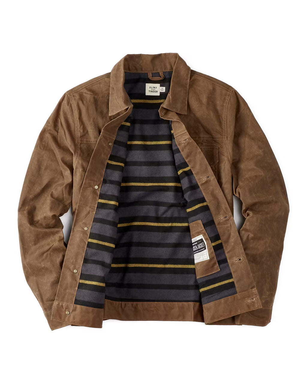 Flint And Tinder Waxed Trucker Jacket