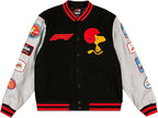 F1 Las Vegas Grand Prix x Peanuts Varsity Jacket