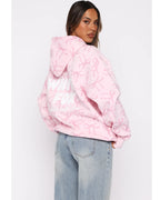 White-Fox-Bow-Hoodie-Pink