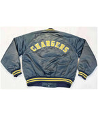 80’s San Diego Chargers Navy Bomber Jacket