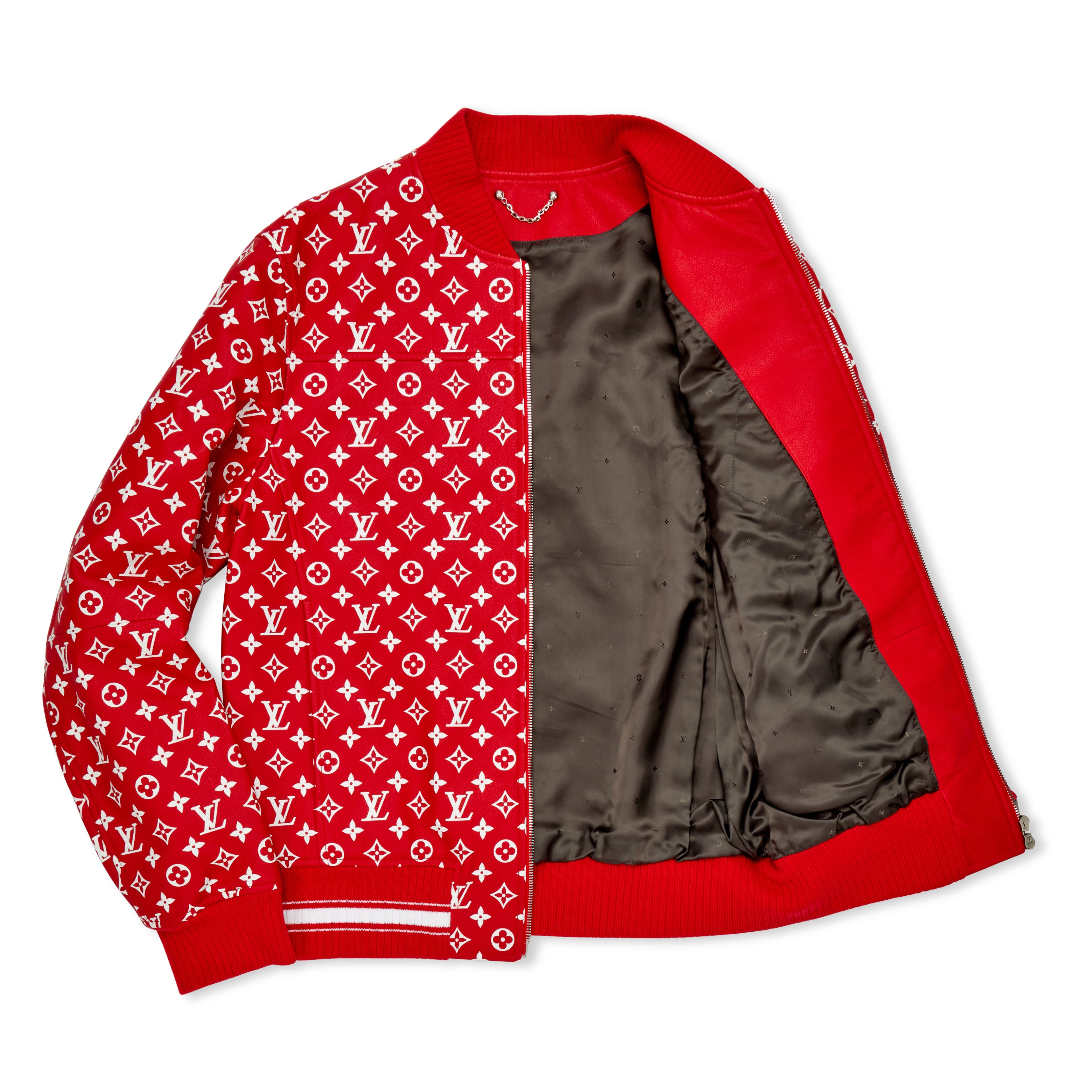 Louis Vuitton X Supreme Red Jacket