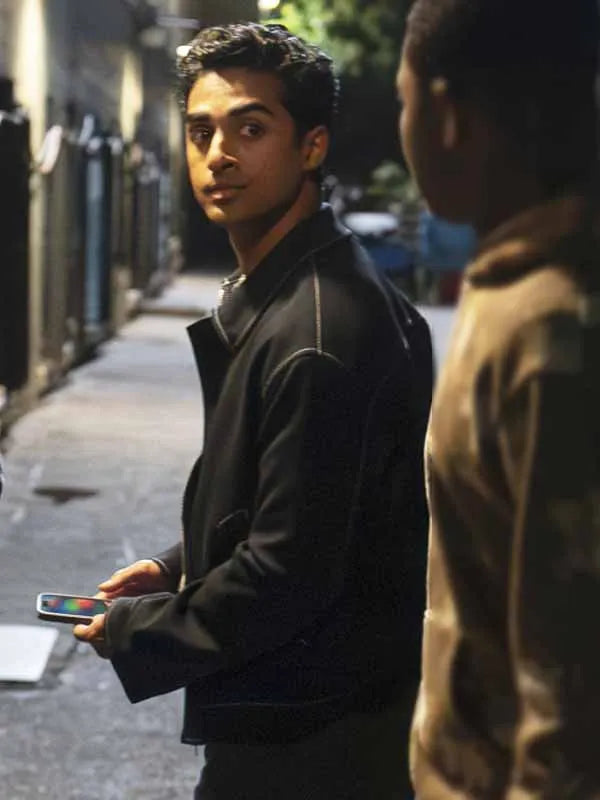 9-1-1 S09 Anirudh Pisharody Black Jacket