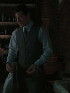 Kyle Allen A Haunting in Venice Grey Vest