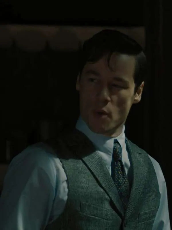 Kyle Allen A Haunting in Venice Grey Vest