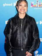 Ruby Ibarra A Night Of Pride Black Leather Jacket