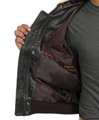 A2 Aviator Flying Black Leather In USA