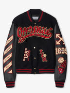 AC MILAN X OFF-WHITE- VARSITY JACKET