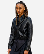Jaden Smith AW26 Show Leather Jacket