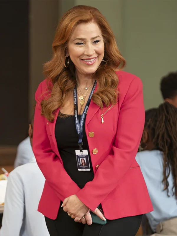 Abbott-Elementary-Season-5-Lisa-Ann-Walter-Pink-Blazer