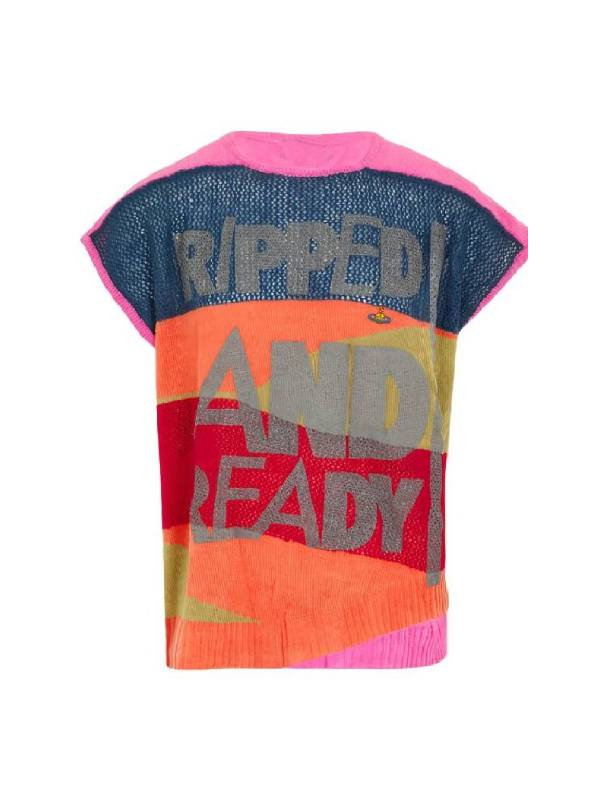 Access Hollywood Mel B Multicolor Knit Top