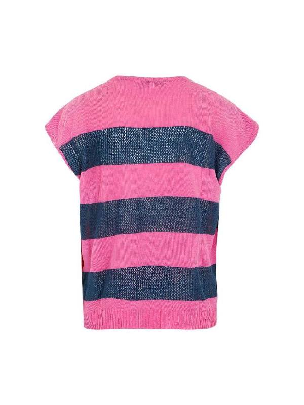 Access Hollywood Mel B Multicolor Knit Top