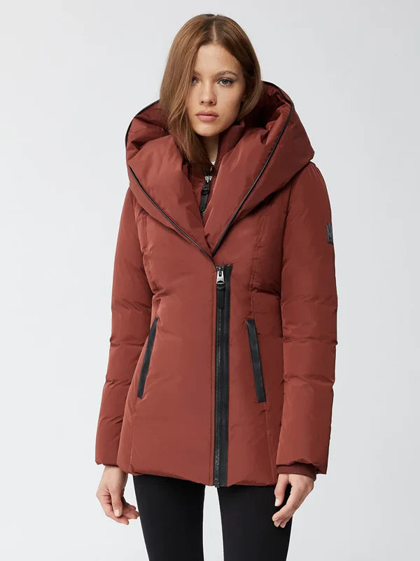 Adali-Nfr-Down-Coat-With-Signature-Mackage-Collar-Maroon