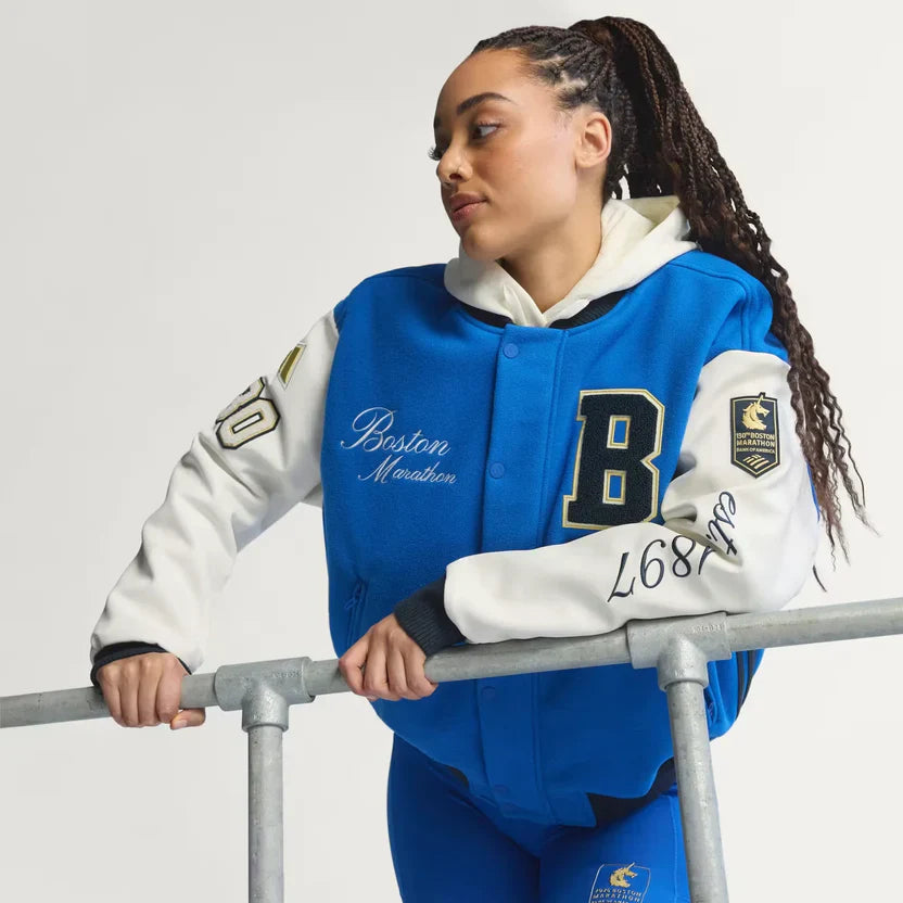 Adidas Boston Marathon 26 Varsity Jacket