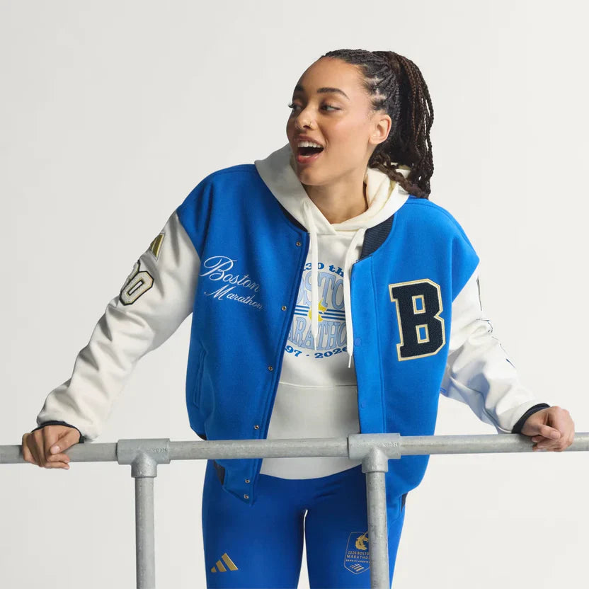 Adidas Boston Marathon 26 Varsity Jacket