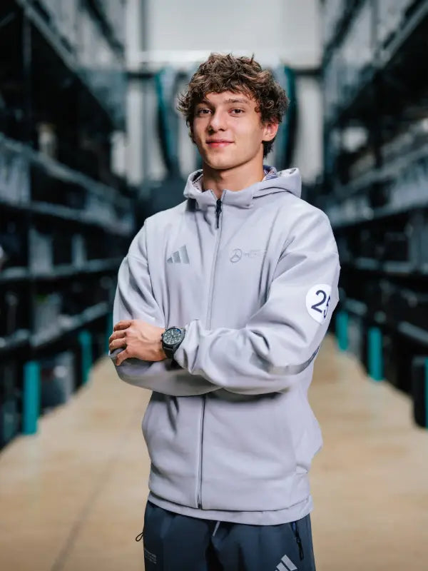 Mercedes Amg F1 x Adidas Silver Arrows Hoodie