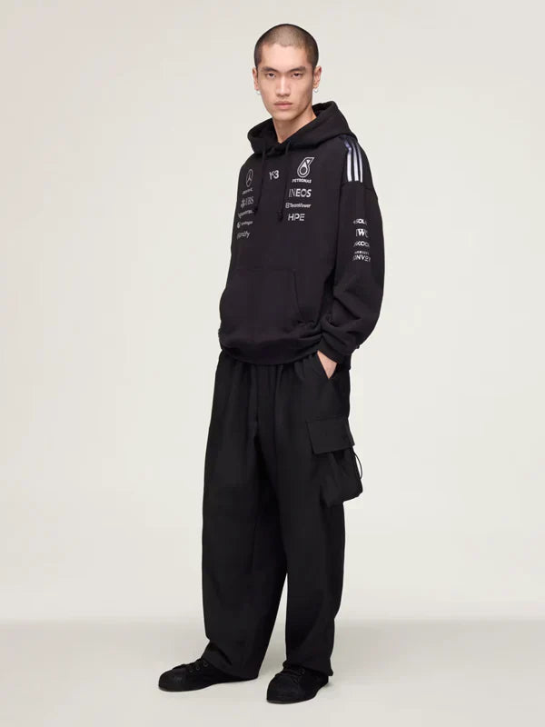 Adidas Y-3 Mercedes Team Black Hoodie
