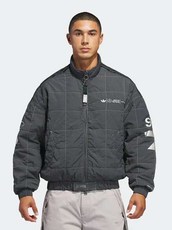 Adidas-Para-Bad-Bunny-X-Mercedes-AMG-F1-Racing-Jacket-Grey