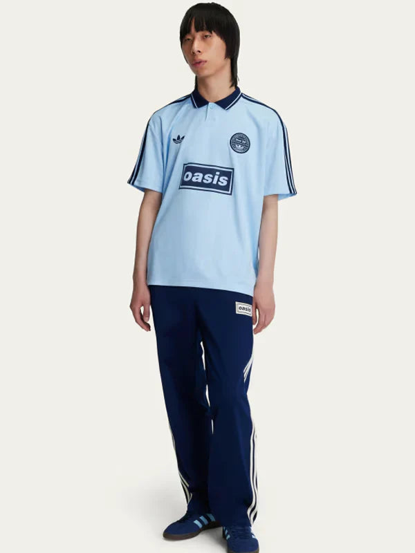 Adidas Tour Jacquard Jersey Blue