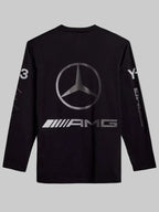 Adidas Y-3 Mercedes Chaos Logo Long Sleeve Tee