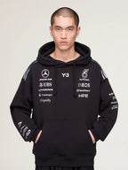 Adidas Y-3 Mercedes Team Black Hoodie