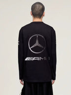 Adidas Y-3 Mercedes Chaos Logo Long Sleeve Tee