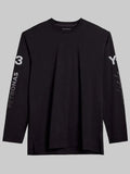 Adidas Y-3 Mercedes Chaos Logo Long Sleeve Tee