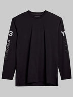 Adidas Y-3 Mercedes Chaos Logo Long Sleeve Tee