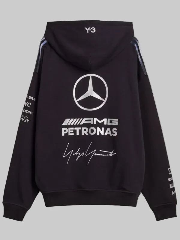 Adidas Y-3 Mercedes Team Black Hoodie