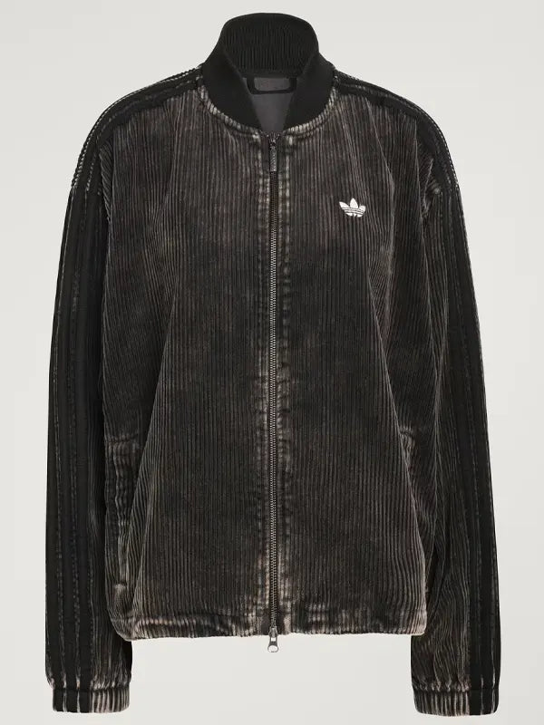 Adidas Corduroy Jacket Black