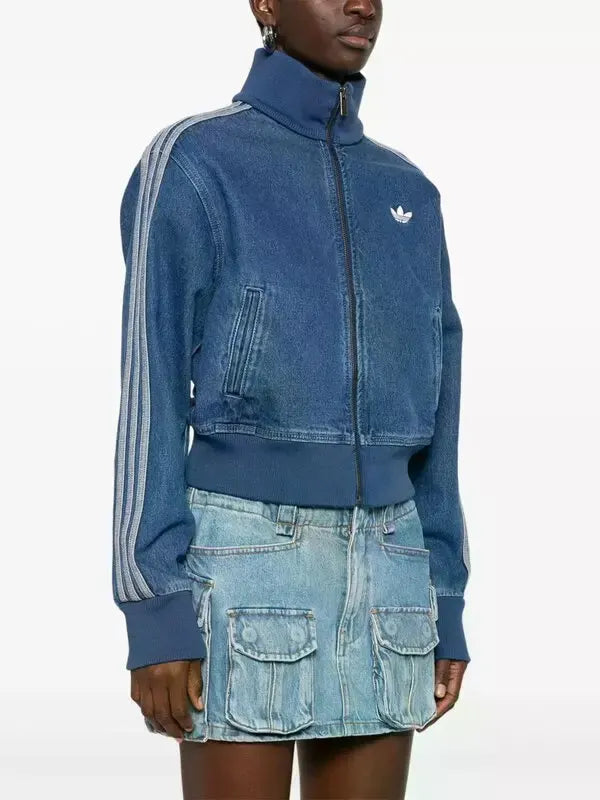 Adidas Denim Bomber Jacket Women